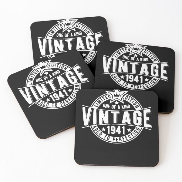 Item preview, 80th Birthday vintage 1941 aged to perfection designed and sold by TheArtyApples.