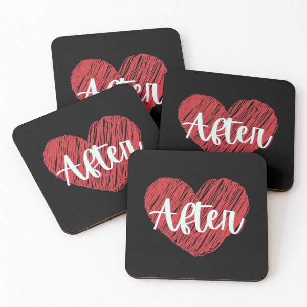 Item preview, After Movie Title Red Heart designed and sold by BloompodDesigns.