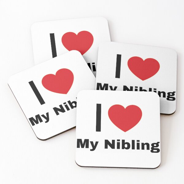 Item preview, I Love My Nibling designed and sold by Mr Wolf.