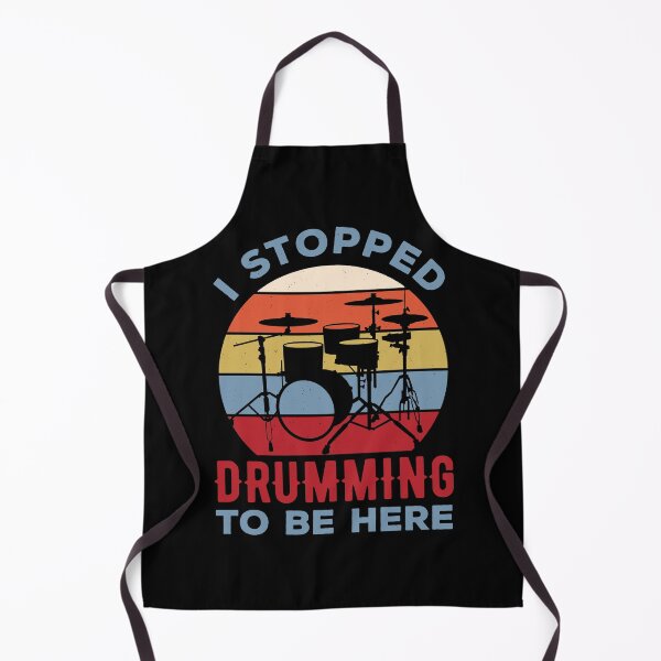 Item preview, I Stopped Drumming To Be Here Funny Drummer Drumming designed and sold by artworkbyrihen.