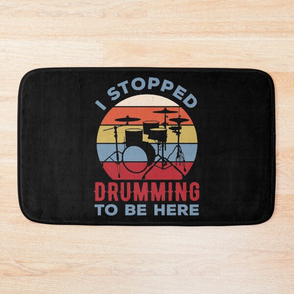 Item preview, I Stopped Drumming To Be Here Funny Drummer Drumming designed and sold by artworkbyrihen.