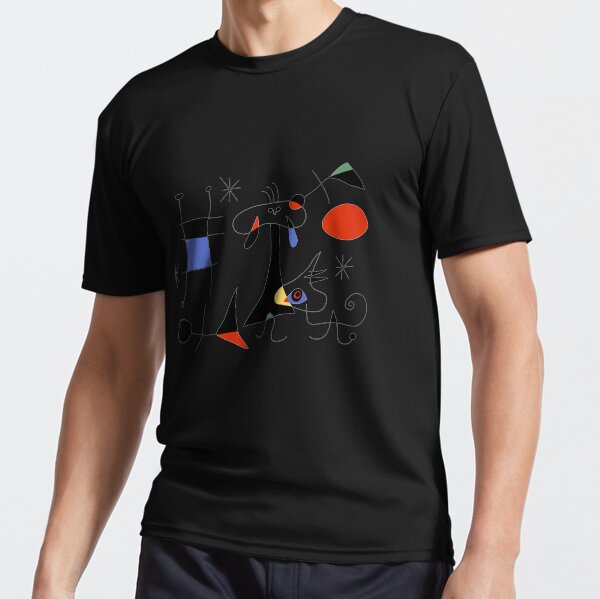 T-shirt Joan Miro le soleil (El Sol) 1949 T-shirt respirant