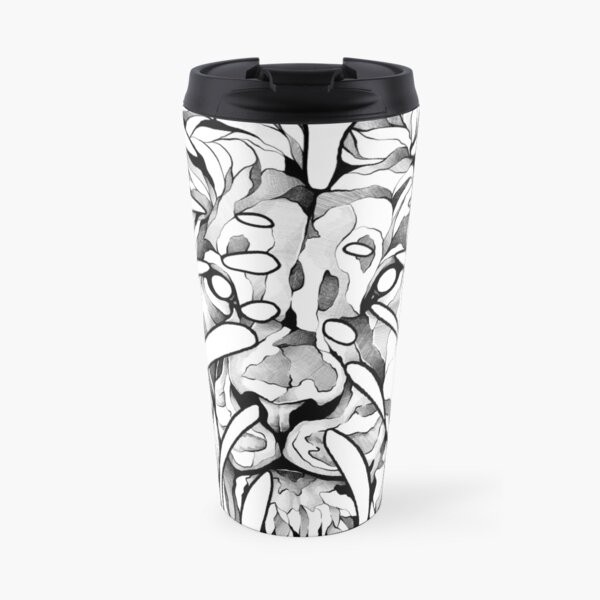 Monstera Lion Thermobecher