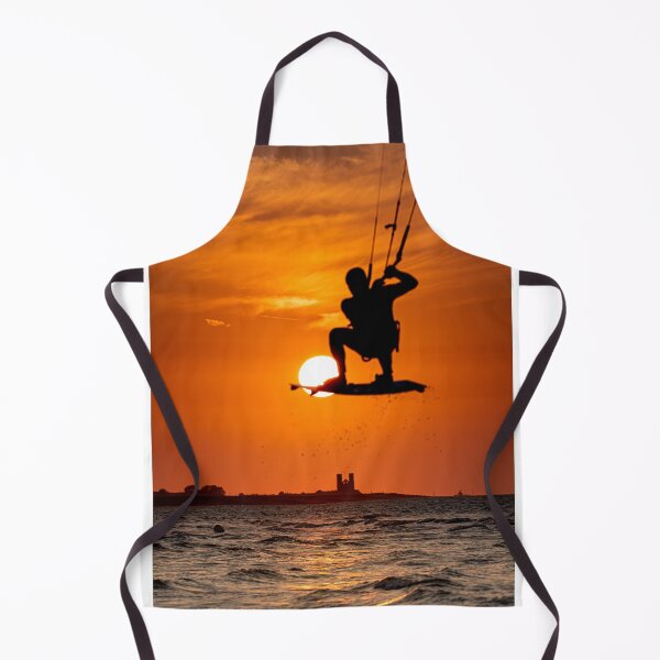 Item preview, Kitesurfing Sunset Reculver designed and sold by rogerstanger.