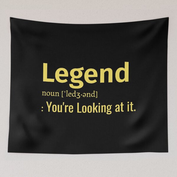 Item preview, Definition of legend. hilarious dictionary designed and sold by lamjar-art.