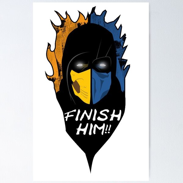 Item preview, Mortal Kombat Scorpion and Subzero FINISH HIM designed and sold by Shinobi23.