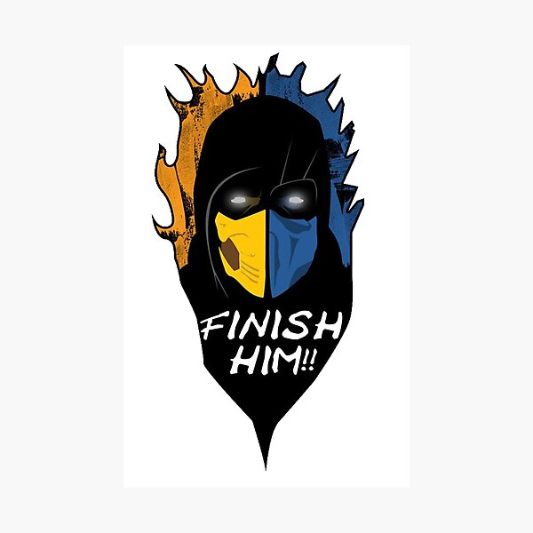 Item preview, Mortal Kombat Scorpion and Subzero FINISH HIM designed and sold by Shinobi23.