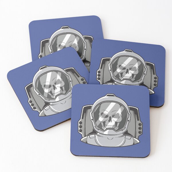 Item preview, Skull astronaut designed and sold by BampiQ.