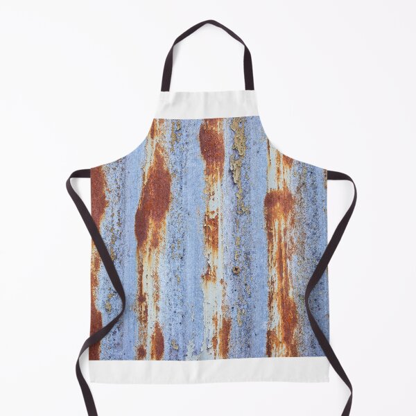Item preview, Rusty Corrugated Metal Surface Texture Pattern worn distressed vintage #5 designed and sold by BadgerCastle.