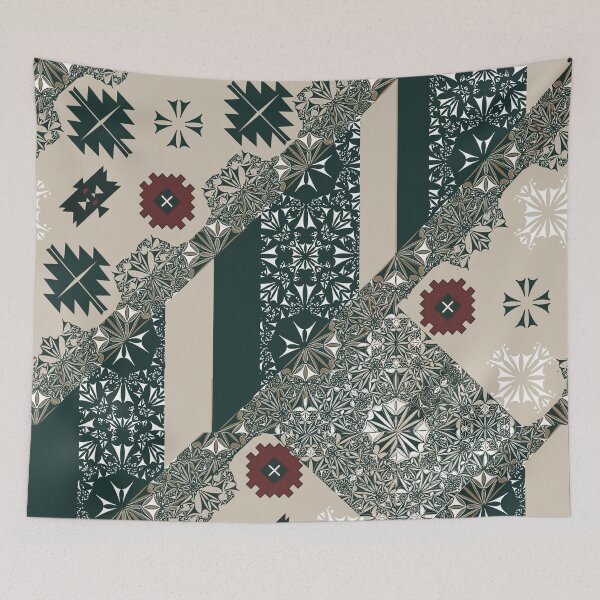 Item preview, Tapestry scarf print designed and sold by JengaJenUK1993.