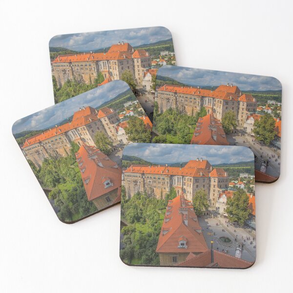 Item preview, Czech Republic. Český Krumlov. Looking from the Tower at Castle. designed and sold by vadim19.