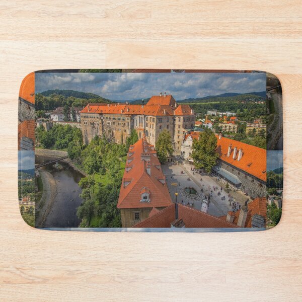 Item preview, Czech Republic. Český Krumlov. Looking from the Tower at Castle. designed and sold by vadim19.