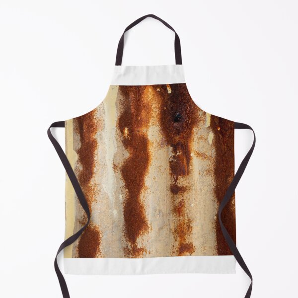 Item preview, Rusty Corrugated Metal Surface Texture Pattern worn distressed vintage #6 designed and sold by BadgerCastle.