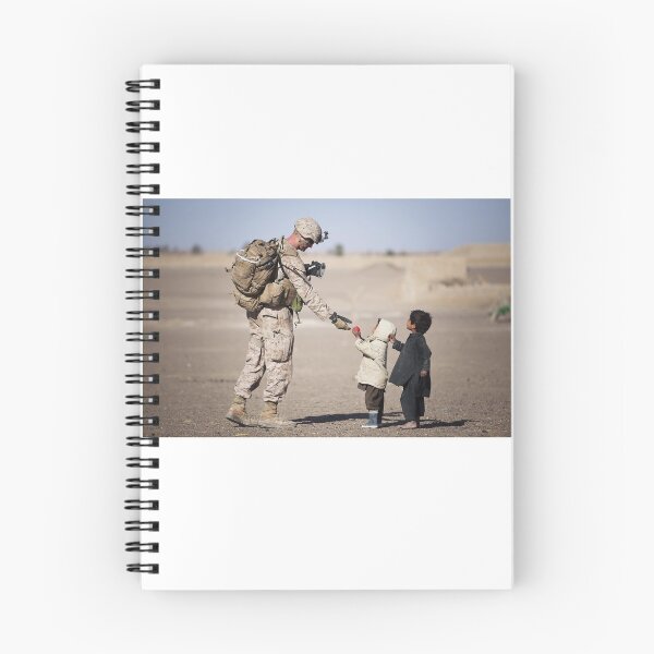 Item preview, Humanity (Kid offering something to a soldier) designed and sold by TrendingMerch20.
