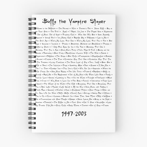 Item preview, Buffy the Vampire Slayer: Episodes designed and sold by natstev.