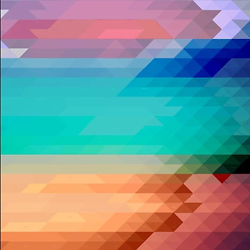 Artwork thumbnail, Triangle Vector Pattern by lamaface95