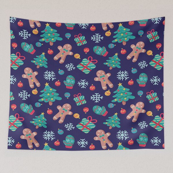 Item preview, Colorful Chrismas Art Pattern designed and sold by customgiftstore.