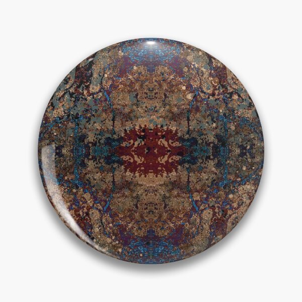 Item preview, Explosion brown blue abstract designed and sold by EnfinityDesign.