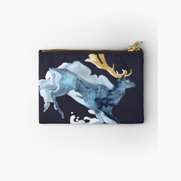 Item preview, Golden Galaxy Fallow Deer designed and sold by Threeleaves.