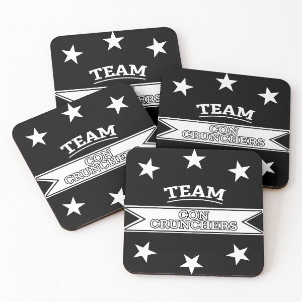 Item preview, Team con-crunchers (White tekst) designed and sold by Kalseru-crafts.