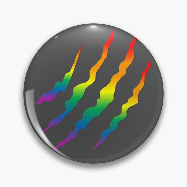 Item preview, Pride LGBT Rainbow Claw Mark Graphic designed and sold by alex96207.