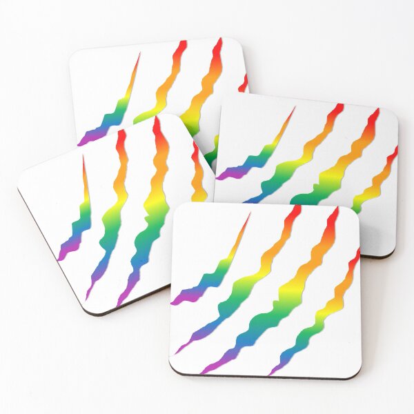 Item preview, Pride LGBT Rainbow Claw Mark Graphic designed and sold by alex96207.