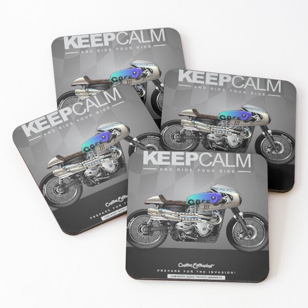 Item preview, Motorcycle clothing, keep calm and ride your custom speed bike. designed and sold by paulo silveira.