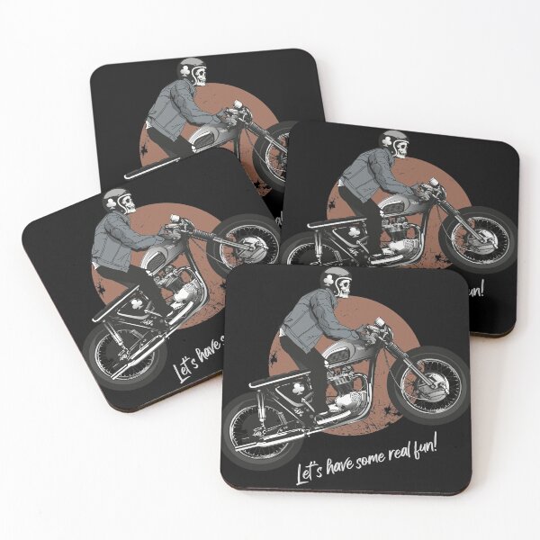 Item preview, Motorcycle clothing, killer skull biker prancing his bike. designed and sold by paulo silveira.