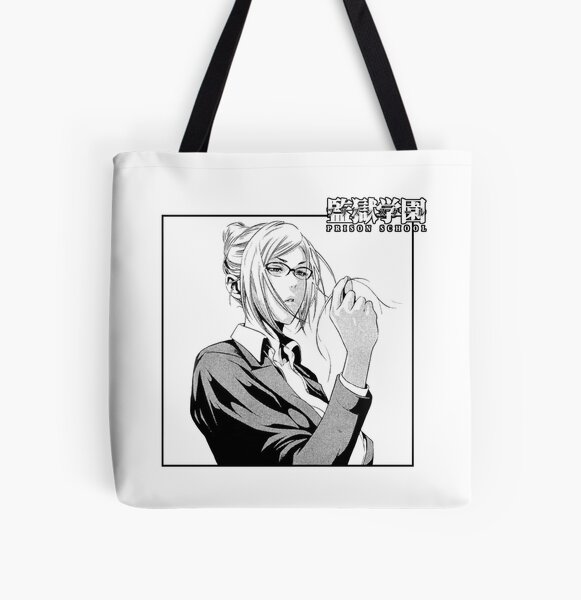 Prison School Meiko Shiraki Tote Bag By Haytim Redbubble