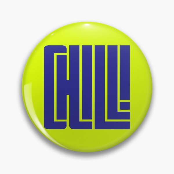 Item preview, CHILL purple word design designed and sold by AznavourByKarin.