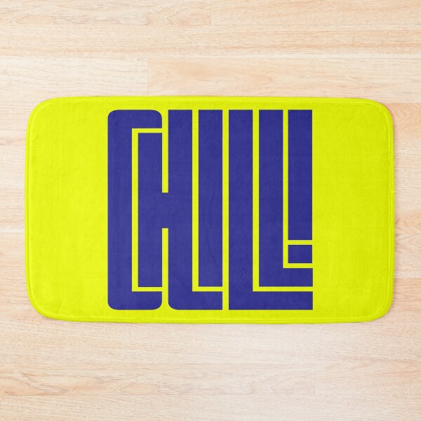 Item preview, CHILL purple word design designed and sold by AznavourByKarin.