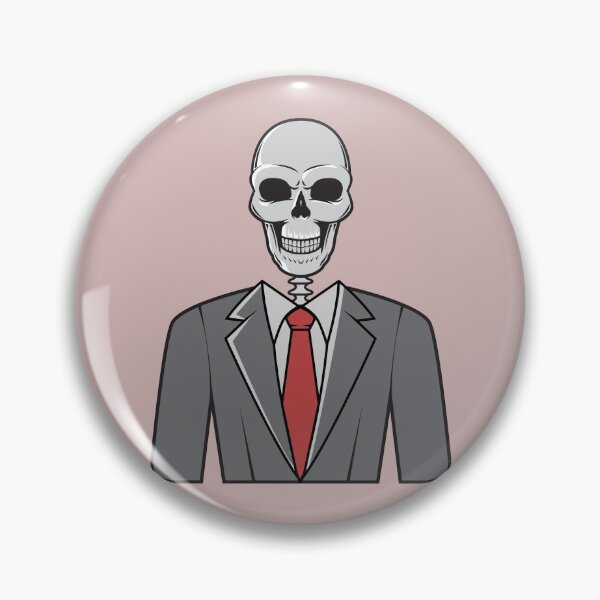 Item preview, Skull in Suit and Tie  designed and sold by BampiQ.