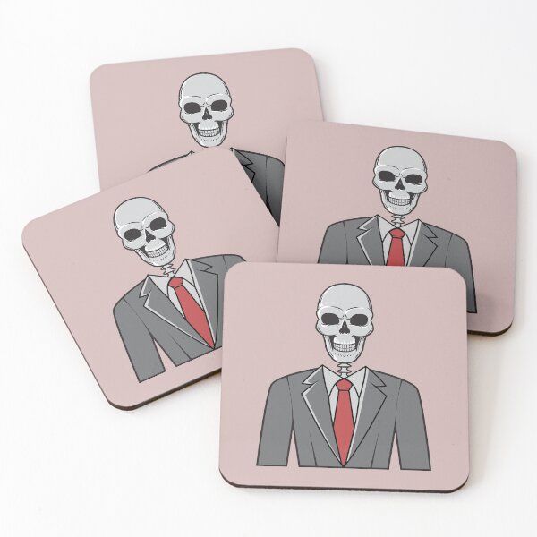 Item preview, Skull in Suit and Tie  designed and sold by BampiQ.