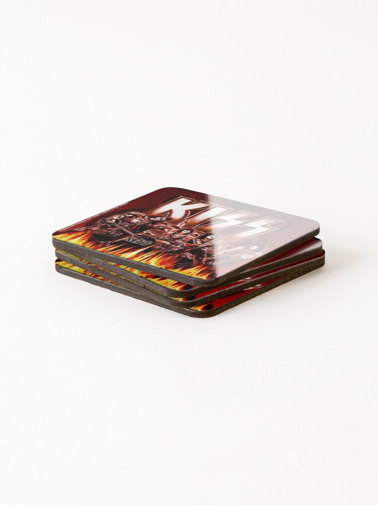 Alternate view of KISS Rocking It Out Coasters (Set of 4)