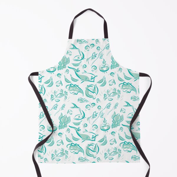 Item preview, Food Lovers Chinese Cuisine Foodie Pattern (Jade) designed and sold by belcie.