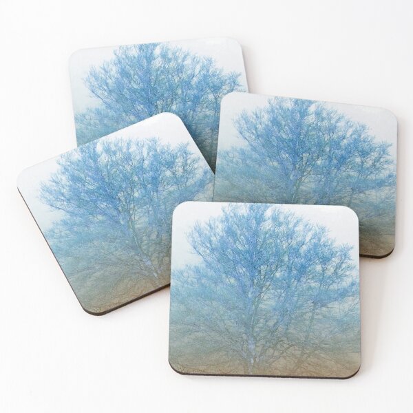 Item preview, Fall Morning Beside a Blue Tree designed and sold by PlanetPrints.