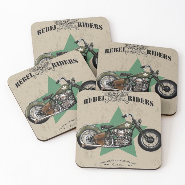 Item preview, Motorcycle clothing, very old military custom motorbike. designed and sold by paulo silveira.
