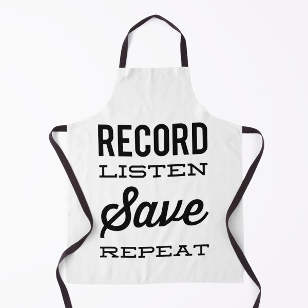 Item preview, record, listen, save, repeat designed and sold by otomworld.