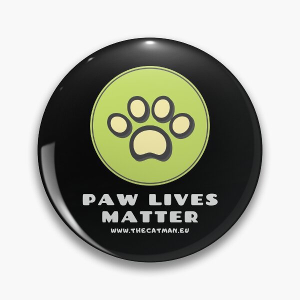 Item preview, PAW LIVES MATTER designed and sold by TheCatmanShop.