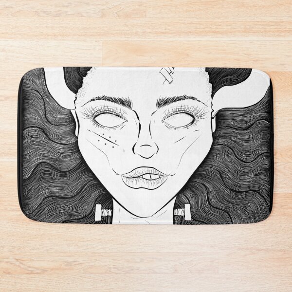 Item preview, Bride of Frankenstein Black and white  designed and sold by LagoonaBlue.
