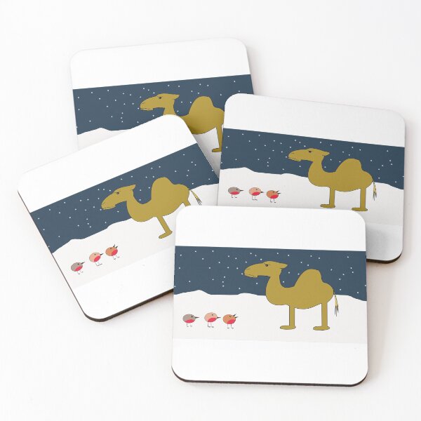 Item preview, Christmas Robins with Camel  designed and sold by Edward Picot.
