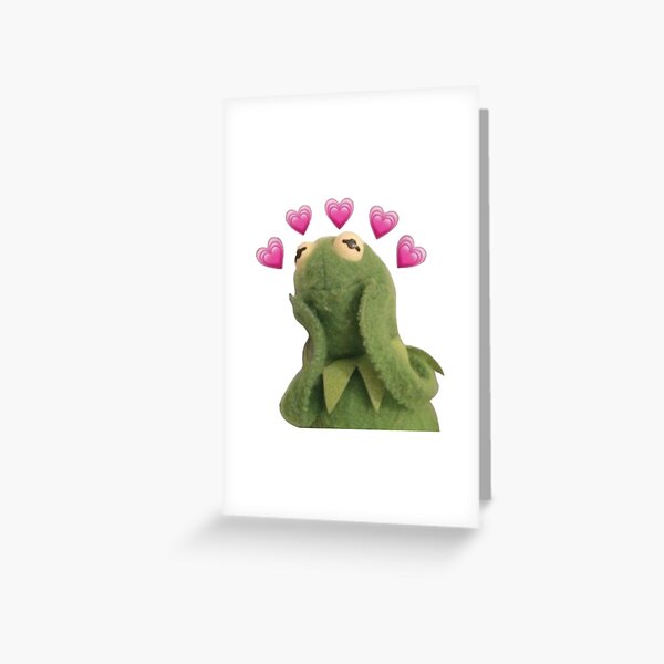 Item preview, Kermit in love designed and sold by Mariascientist.