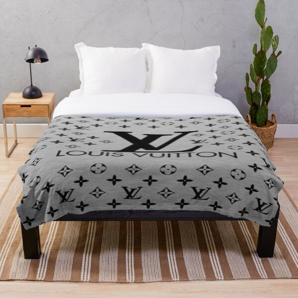 Louis V Throw Blanket