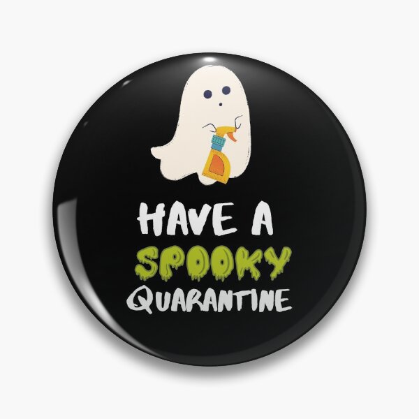 Item preview, SPOOKY QUARANTINE! Disinfectant Ghost designed and sold by nd-creates.