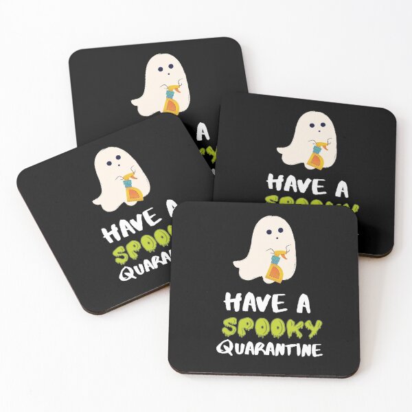 Item preview, SPOOKY QUARANTINE! Disinfectant Ghost designed and sold by nd-creates.