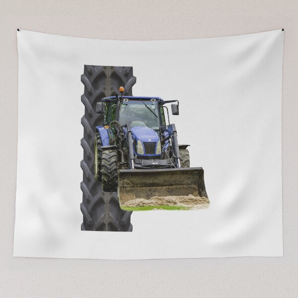 Item preview, Tractor blue T5050 designed and sold by Millysuewood.