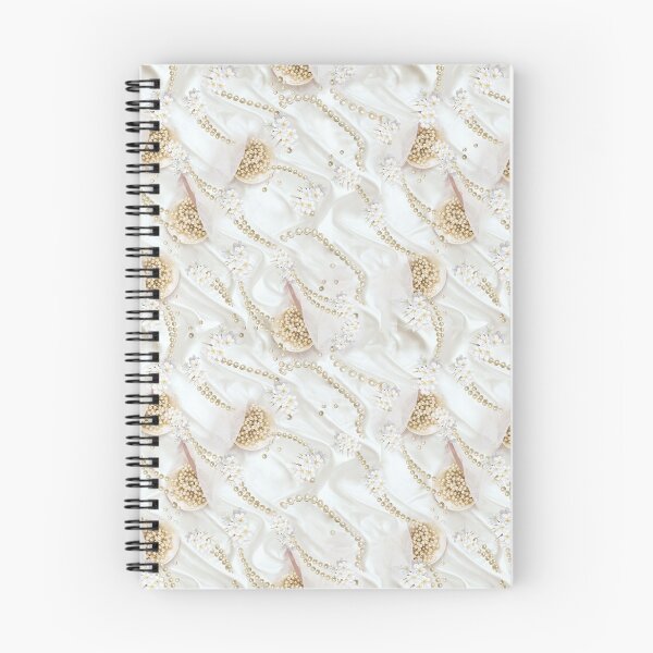 Item preview, White Ivory Silk & Ivory Pearls designed and sold by NadineMay.
