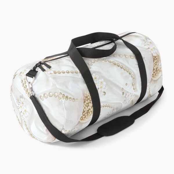 Item preview, White Ivory Silk & Ivory Pearls designed and sold by NadineMay.