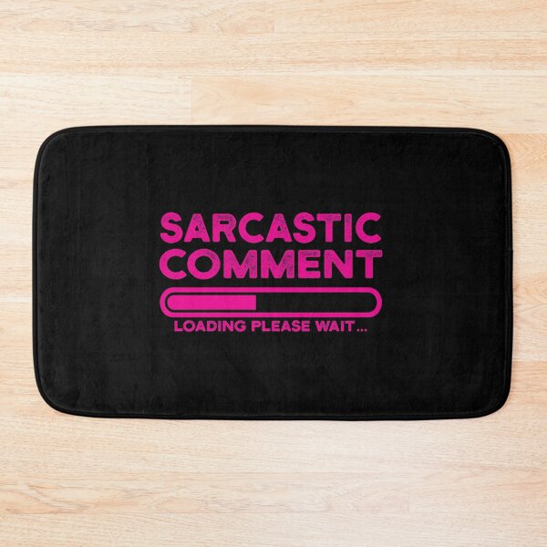 Item preview, sarcastic comment loading please wait designed and sold by CodingForTech.