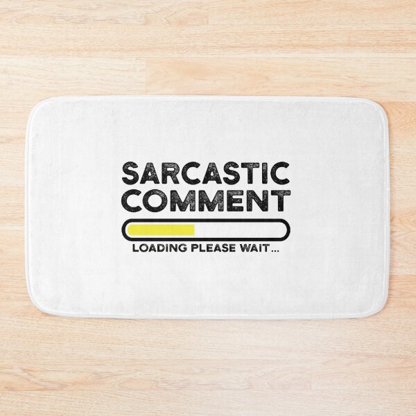 Item preview, sarcastic comment loading please wait designed and sold by CodingForTech.